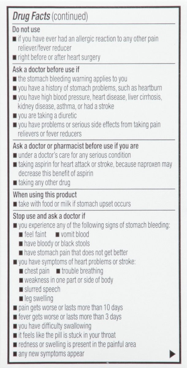 slide 6 of 9, TopCare Top Care Pain Relief All Day Non Prescription Strength 220Mg Tablets, 100 ct