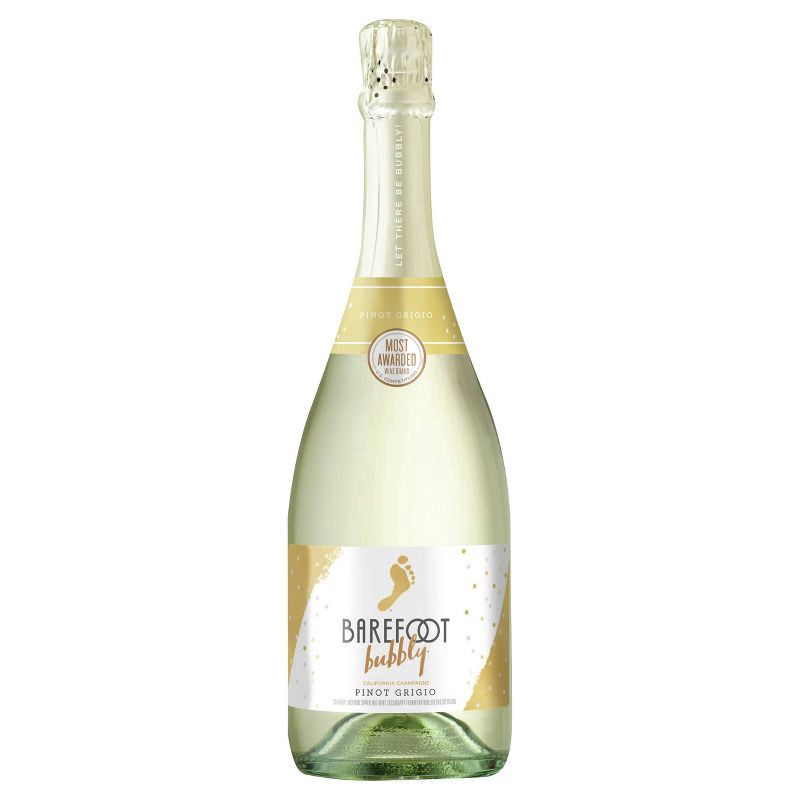 slide 1 of 4, Barefoot Sparkling Wine, 750 ml