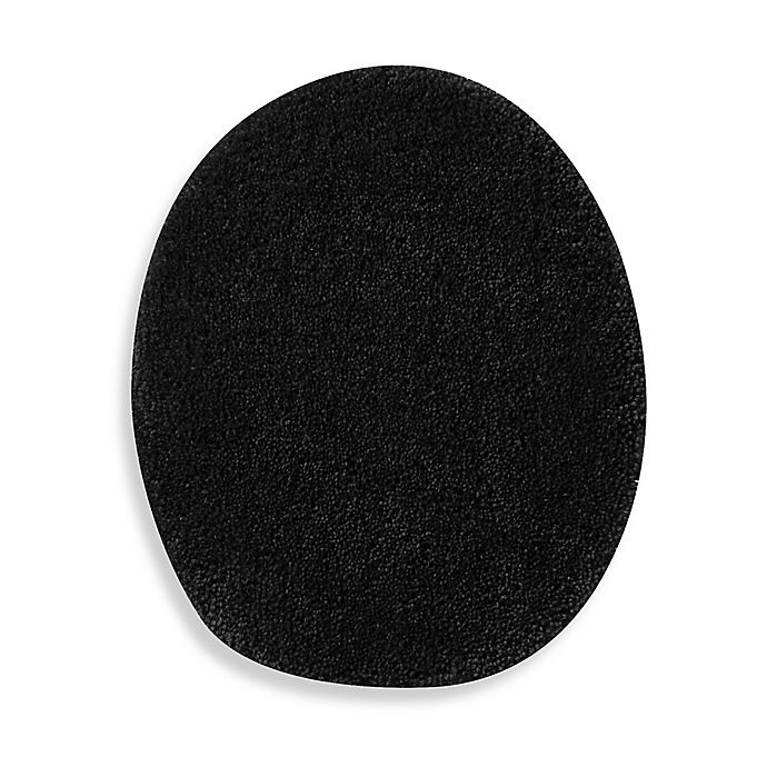 slide 1 of 1, Wamsutta Duet Elongated Toilet Lid Cover - Ebony, 1 ct