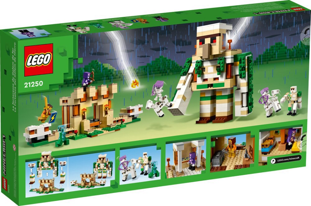 slide 6 of 6, Lego Minecraft The Iron Golem Fortress Building Set, 868 ct