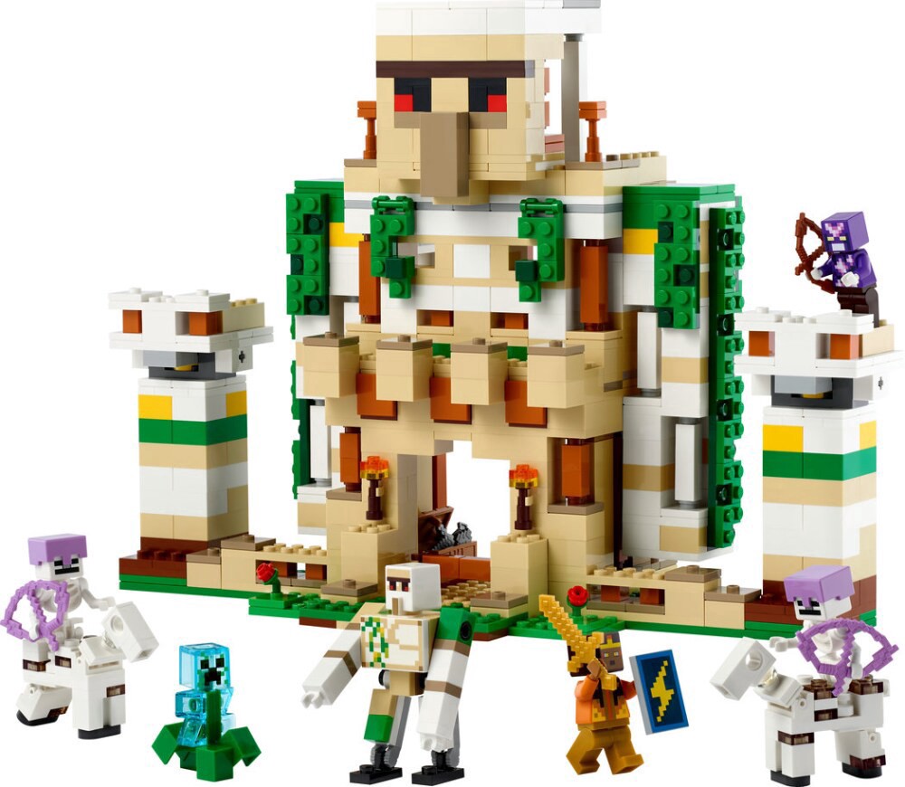 slide 3 of 6, Lego Minecraft The Iron Golem Fortress Building Set, 868 ct