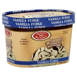 Klein's Real Kosher Smooth & Creamy Vanilla Fudge Ice Cream