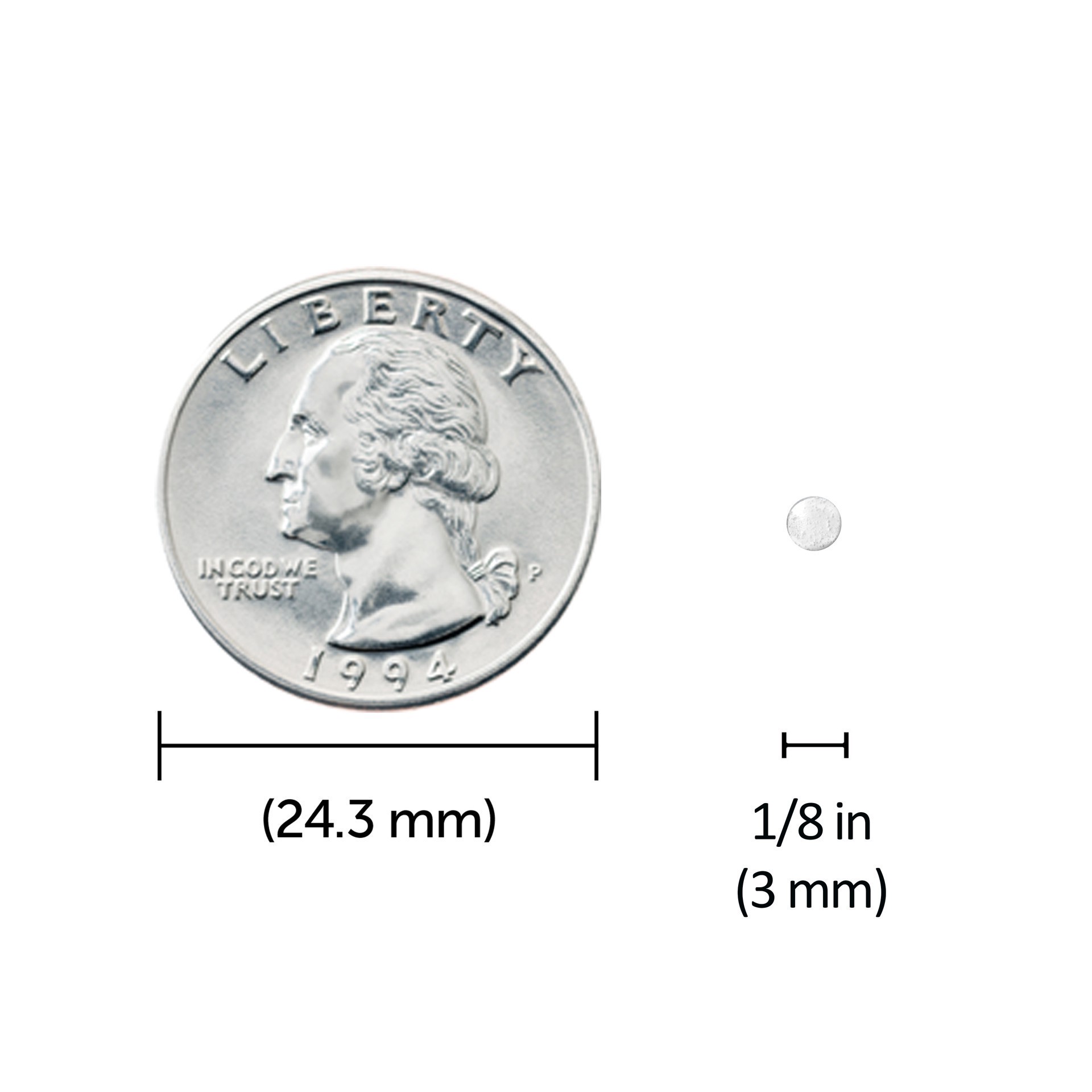 slide 5 of 7, Glue Dots Micro Dots Roll, 1/8 in