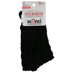 scünci Seamless Comfort Wide Puckered Headwrap