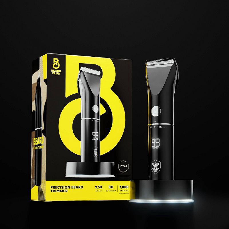 slide 3 of 8, Beard Club Precision Beard Trimmer, 1 ct
