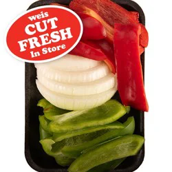 Weis Fresh Cut Sliced Peppers and Onions