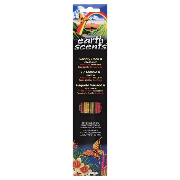 slide 1 of 1, earth scents Incense Sticks Variety Pac, 1.4 oz