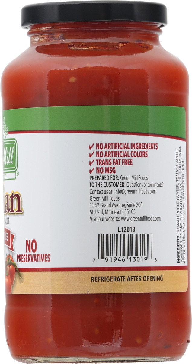 slide 3 of 12, Green Mill Italian Pasta Sauce, 24 oz