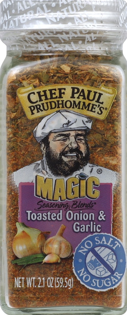 slide 2 of 3, Chef Paul Prudhomme's Toasted Onion and Garlic Magic Seasoning Blend, 2 oz