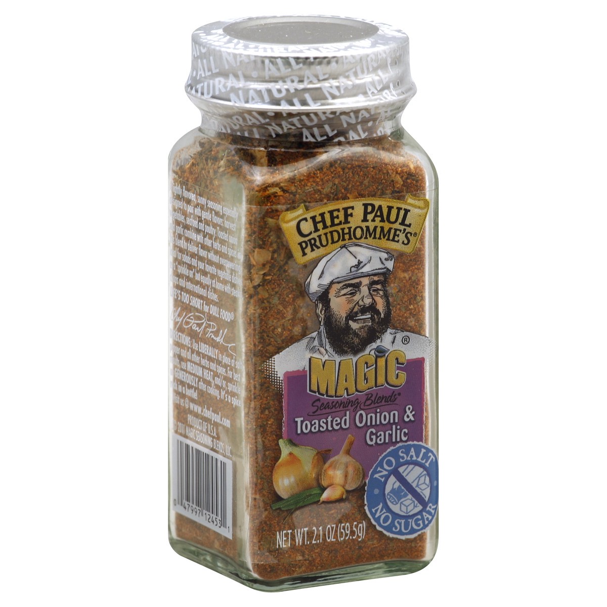 slide 3 of 3, Chef Paul Prudhomme's Toasted Onion and Garlic Magic Seasoning Blend, 2 oz