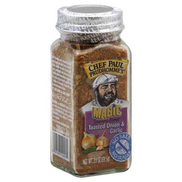 slide 1 of 3, Chef Paul Prudhomme's Toasted Onion and Garlic Magic Seasoning Blend, 2 oz