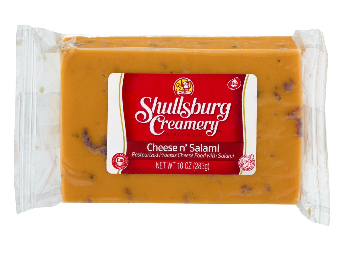 slide 1 of 1, Shullsburg Cheese-N-Salami Pepper, 10 oz