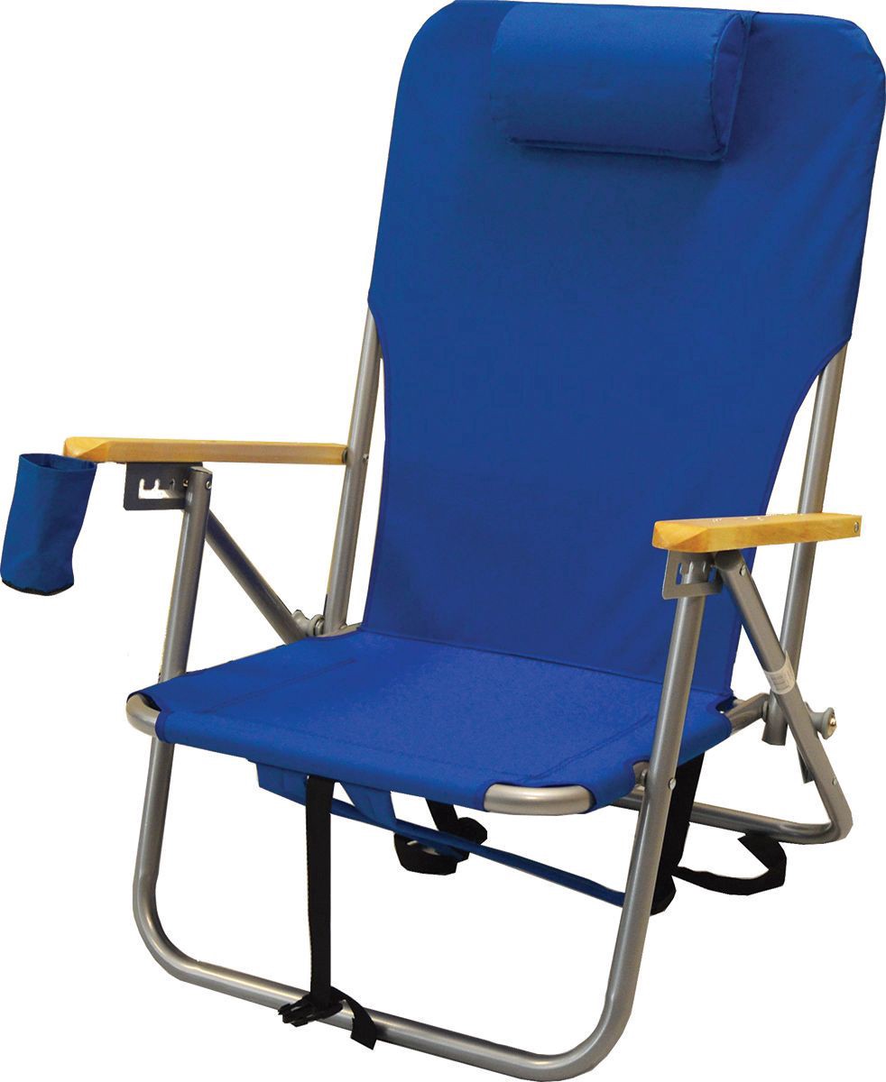 slide 1 of 1, PANAMA JACK 4 Position Steel Backpack Chair (6, 1 ct