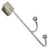 slide 4 of 5, Dorman Hardware 4-1933 Over The Door One Double Hook, Satin Nickel, 1 ct