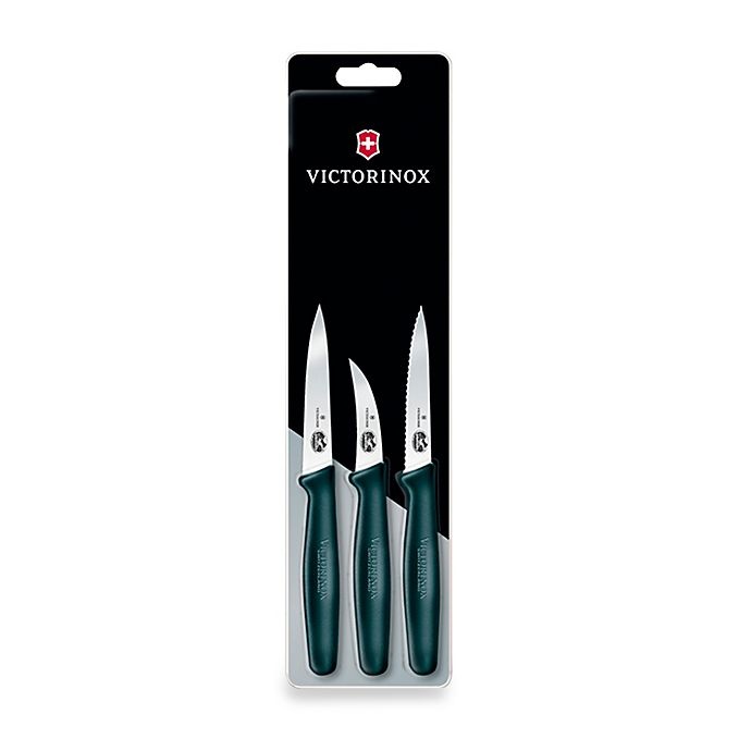 slide 1 of 1, Victorinox Swiss Army Paring Knife Set, 3 ct