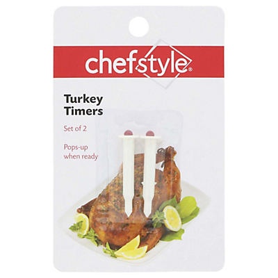 slide 1 of 1, chefstyle Turkey Timer Pop Up, 2 ct