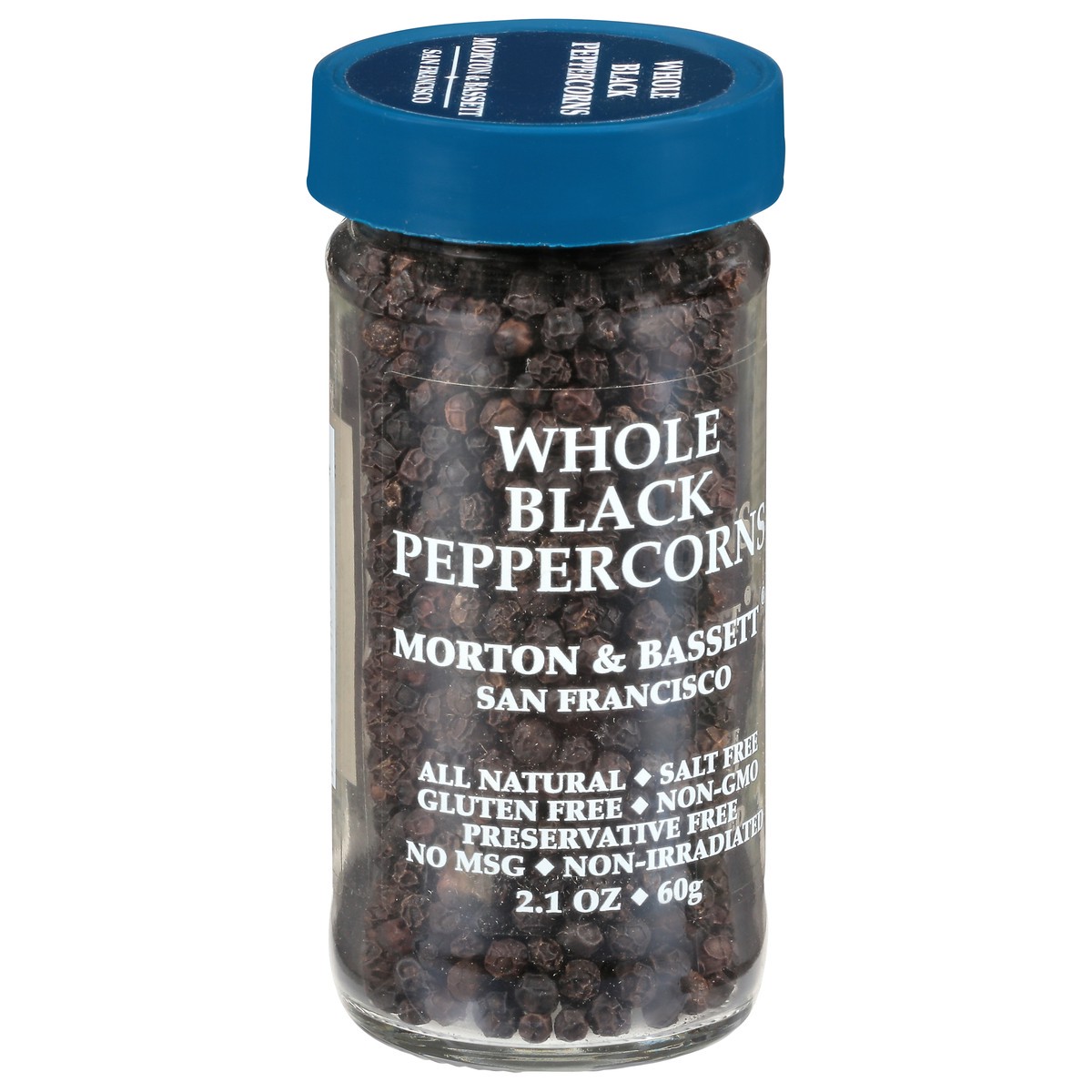 slide 8 of 13, Morton & Bassett Black Peppercorns Whole, 2.1 oz