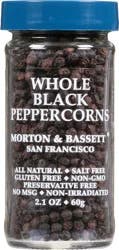 Morton & Bassett Black Peppercorns Whole