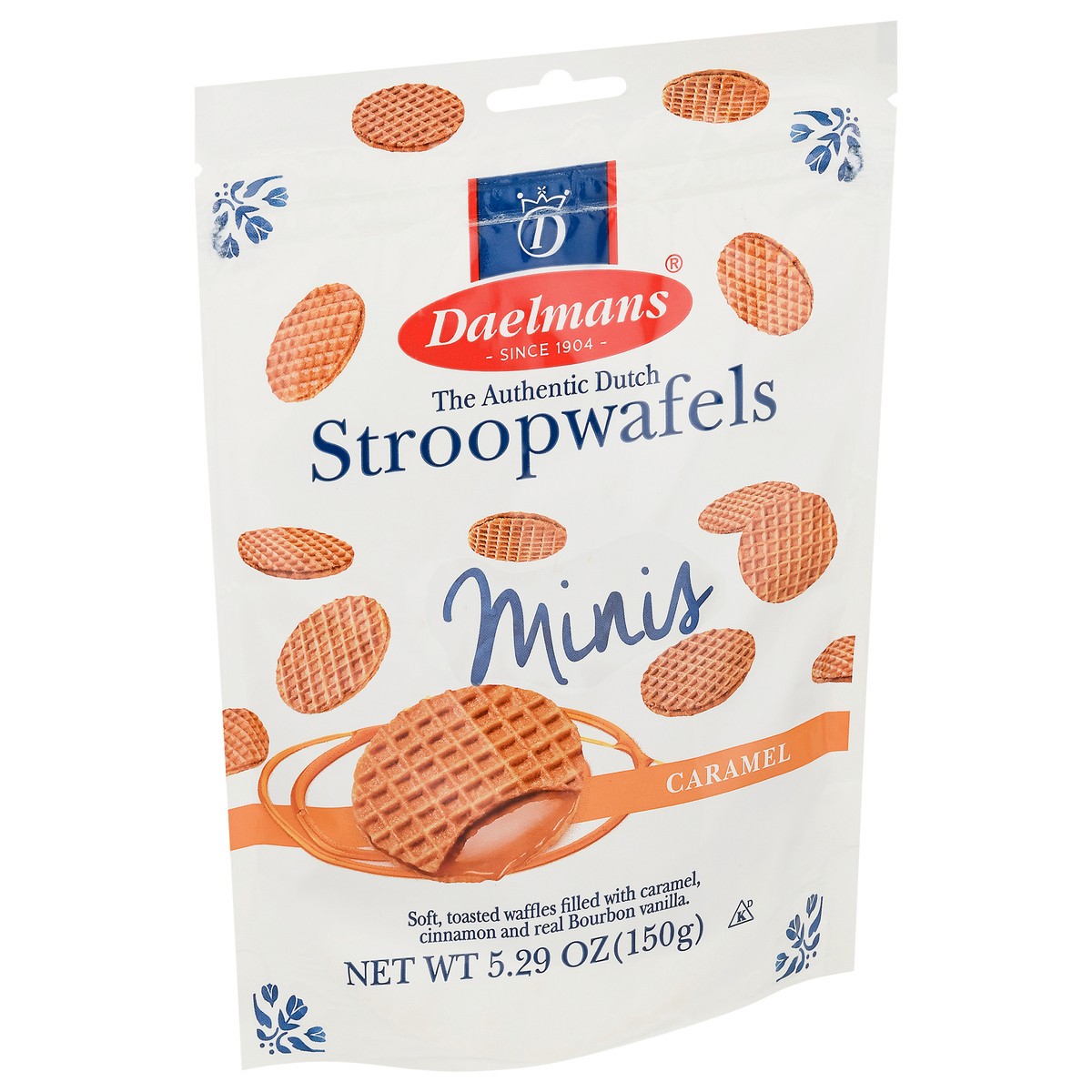 slide 5 of 9, Daelmans Caramel Stroopwafels Mini, 5.29 oz