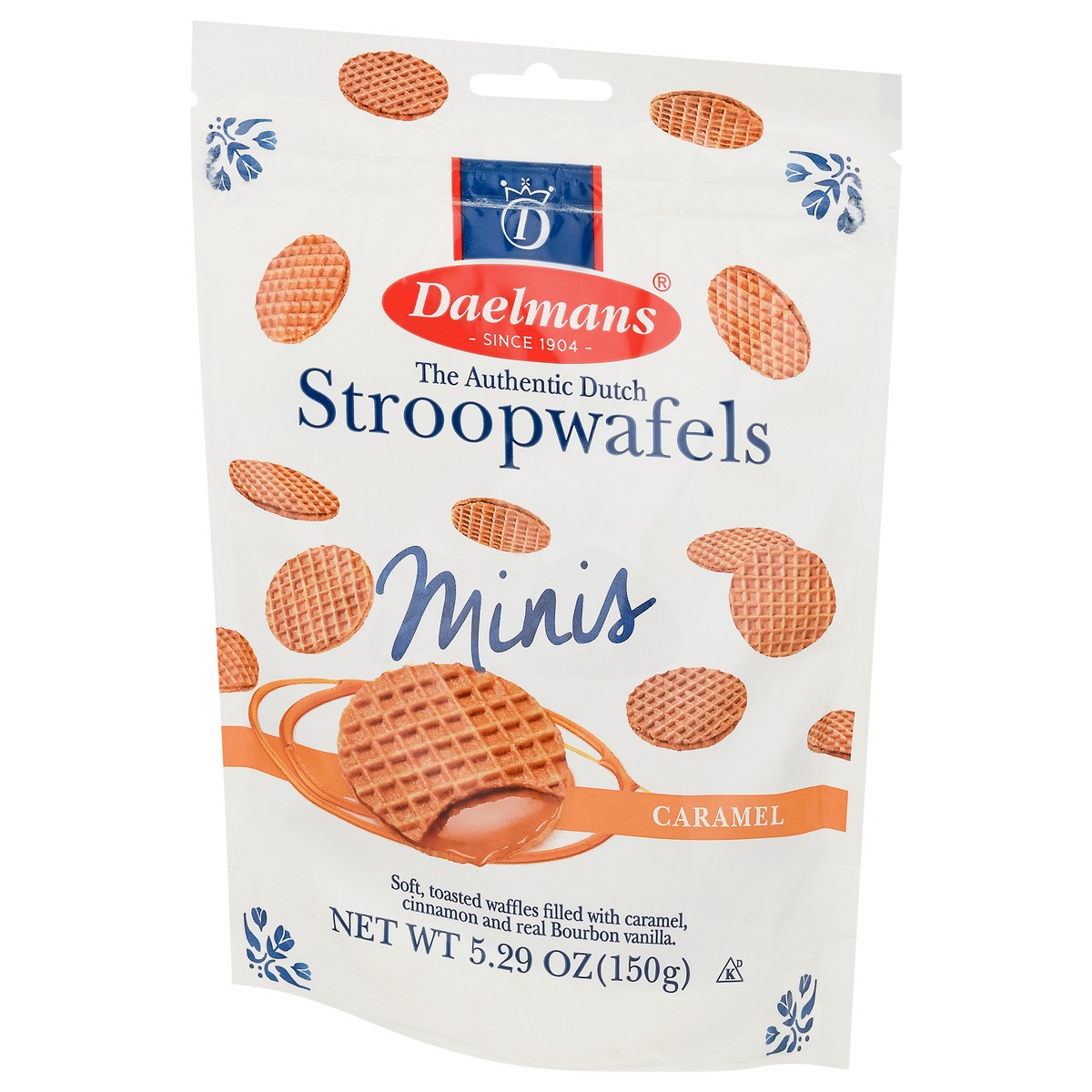 slide 2 of 9, Daelmans Caramel Stroopwafels Mini, 5.29 oz