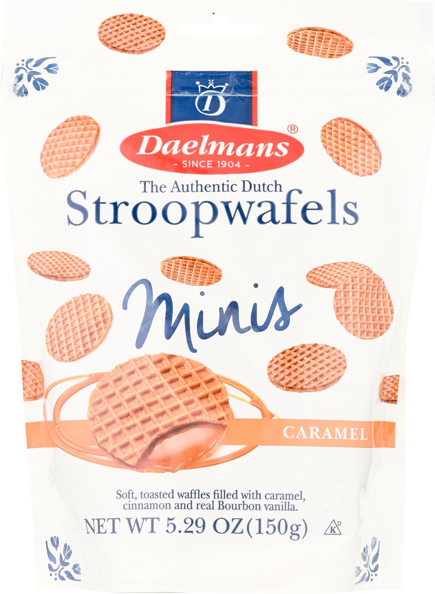 slide 6 of 9, Daelmans Caramel Stroopwafels Mini, 5.29 oz