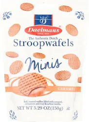 Daelmans Caramel Stroopwafels Mini - 5.29 oz