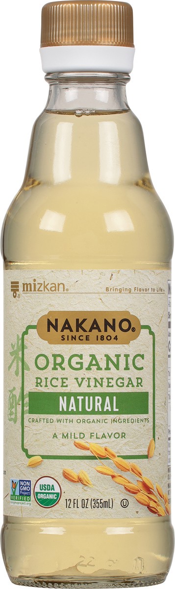slide 6 of 9, Nakano Natural Organic Rice Vinegar 12 fl oz, 12 fl oz