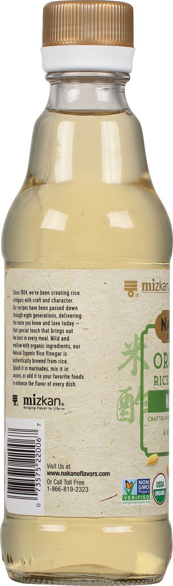 slide 7 of 9, Nakano Natural Organic Rice Vinegar 12 fl oz, 12 fl oz
