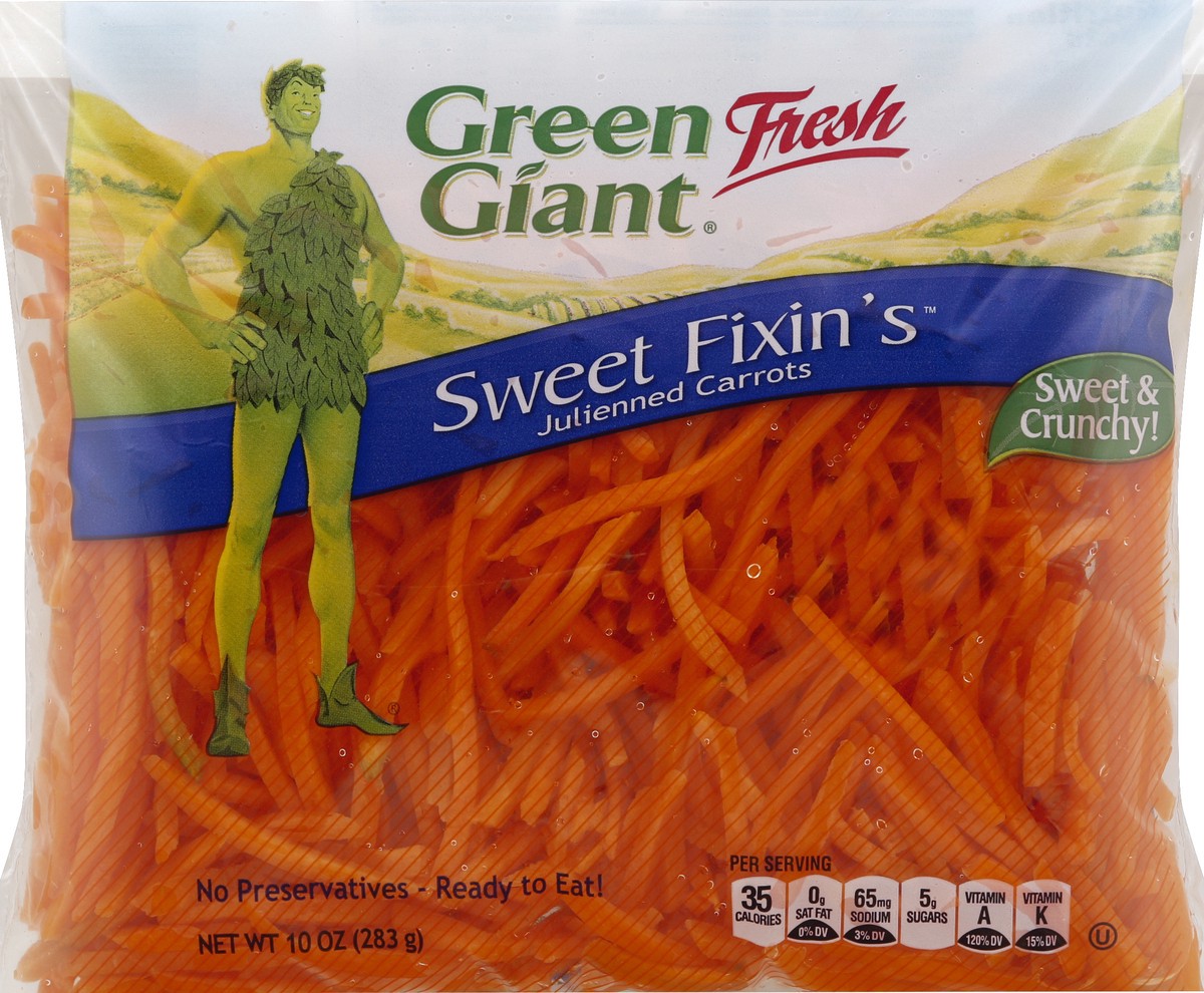 slide 1 of 3, Green Giant Bolthouse Shredded Carrots, 10 oz