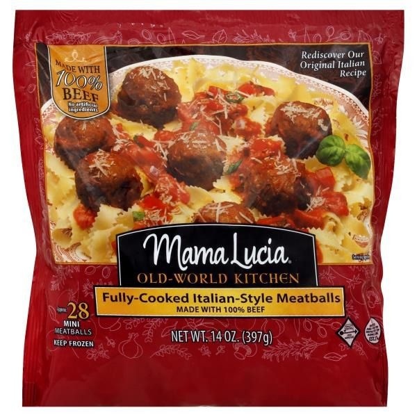 Mama Lucia Sweet Italian Meatballs 100 Beef Shipt