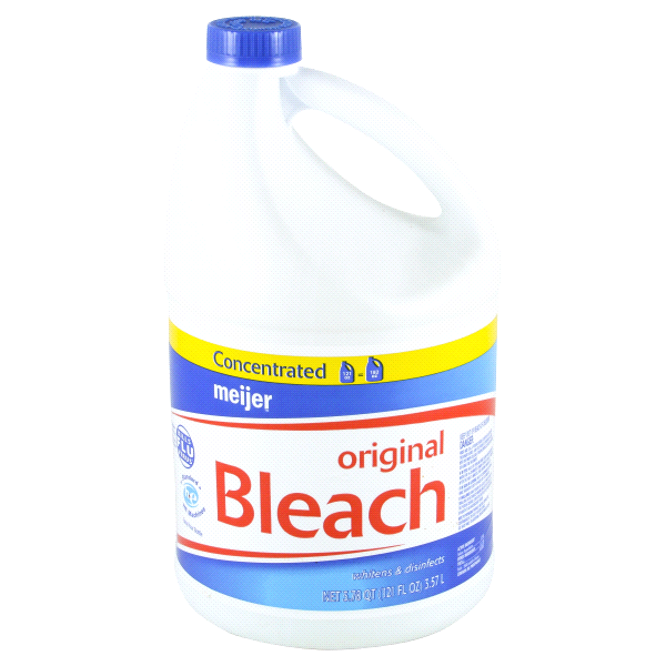 slide 1 of 1, Meijer Regular Bleach, 121 oz