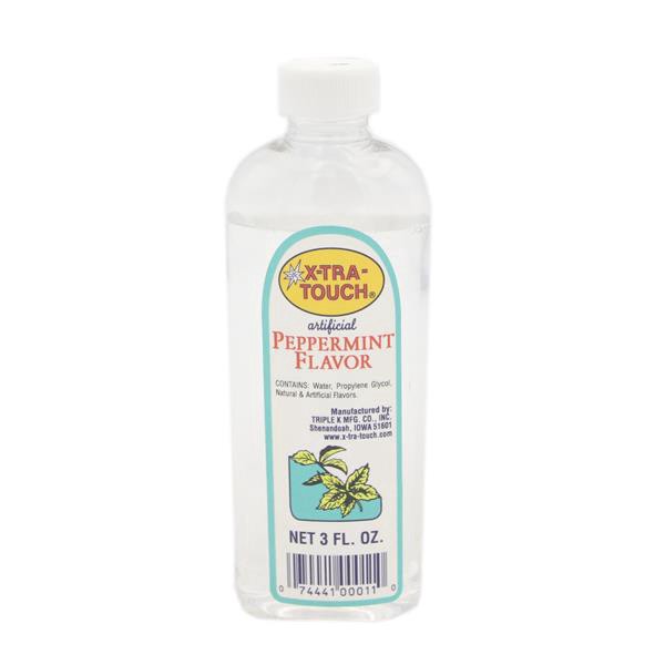 slide 1 of 1, Xtra X-Tra-Touch Artificial Peppermint Flavor, 3 fl oz