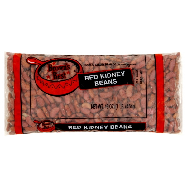 slide 1 of 1, Brown's Best Dried Light Red Kidney Beans, 16 oz