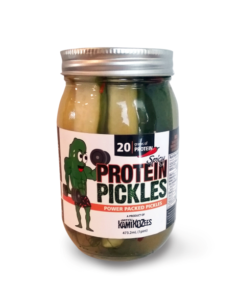 slide 1 of 1, Gk Protein Pickles, 1 ct