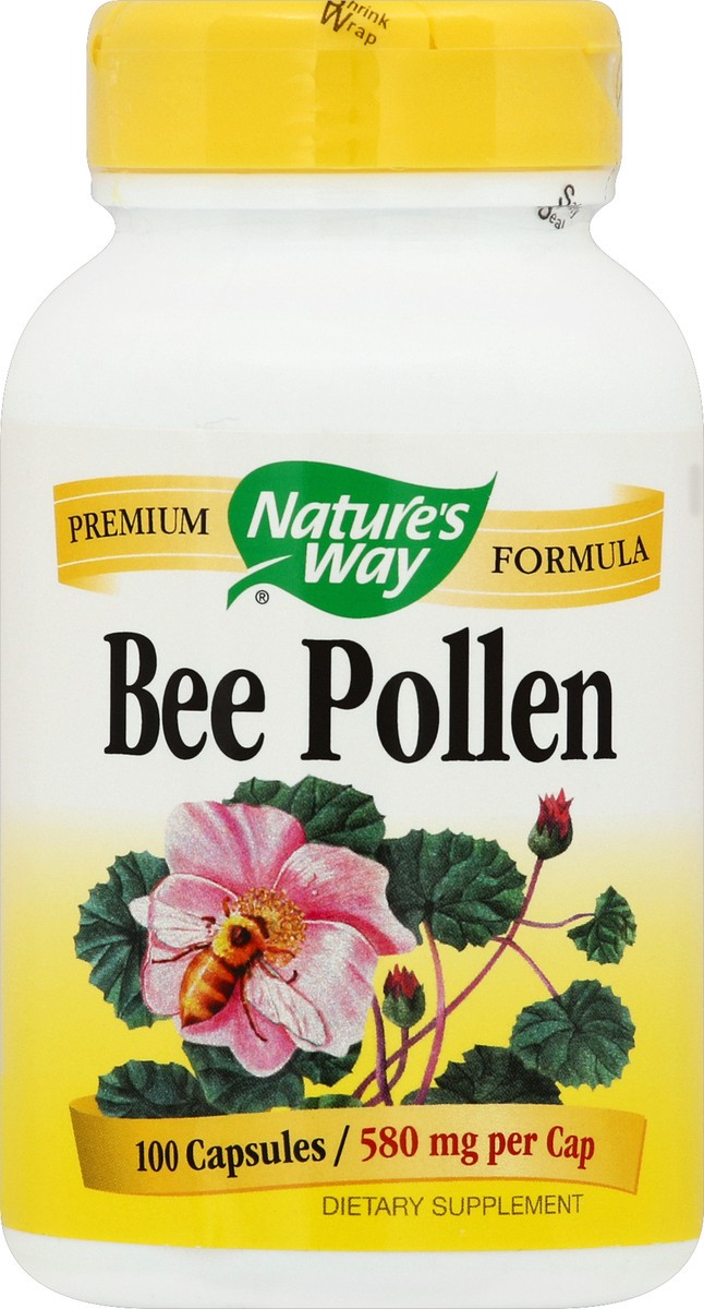 slide 2 of 2, Nature's Way Bee Pollen 100 ea, 100 ct