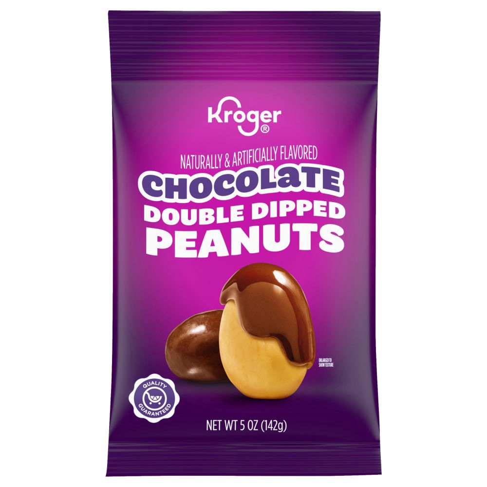 slide 1 of 1, Kroger Chocolate Covered Peanuts, 5 oz