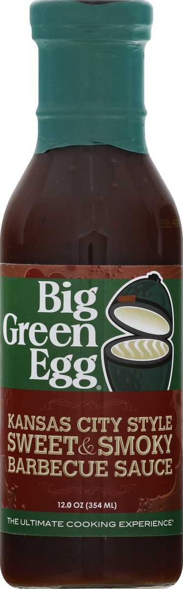 slide 8 of 13, Big Green Egg Kansas City Style Sweet & Smoky Barbecue Sauce 12 oz, 12 oz