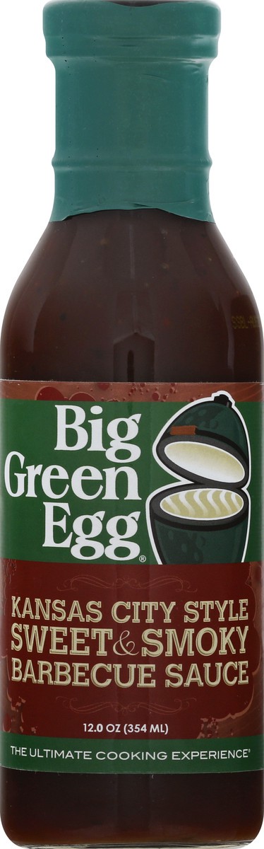 slide 11 of 13, Big Green Egg Kansas City Style Sweet & Smoky Barbecue Sauce 12 oz, 12 oz