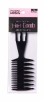 slide 1 of 1, Kiss 3-In-1 Small Comb, 1 ct