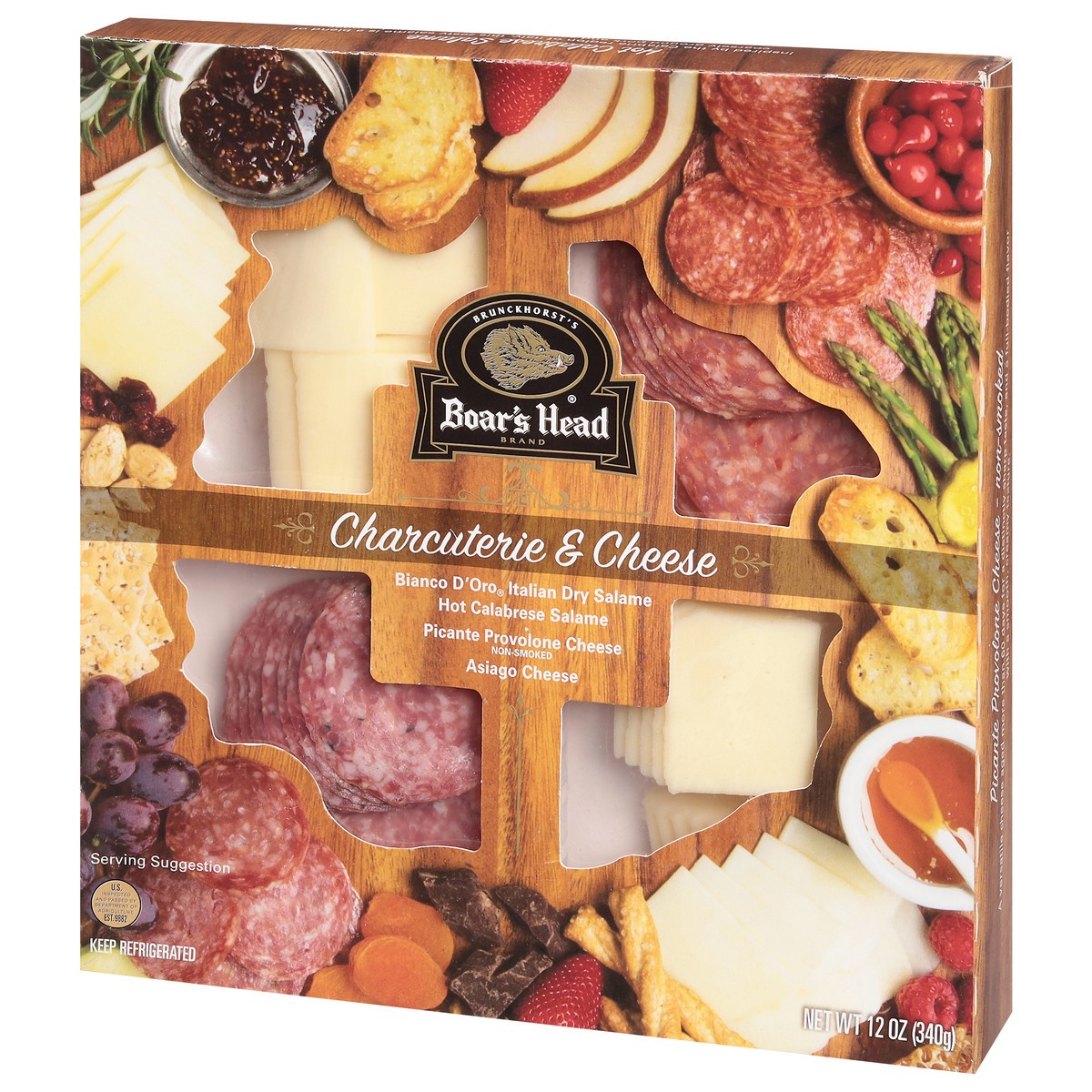 slide 3 of 4, Boar's Head Charcuterie & Cheese Tray, 12 oz