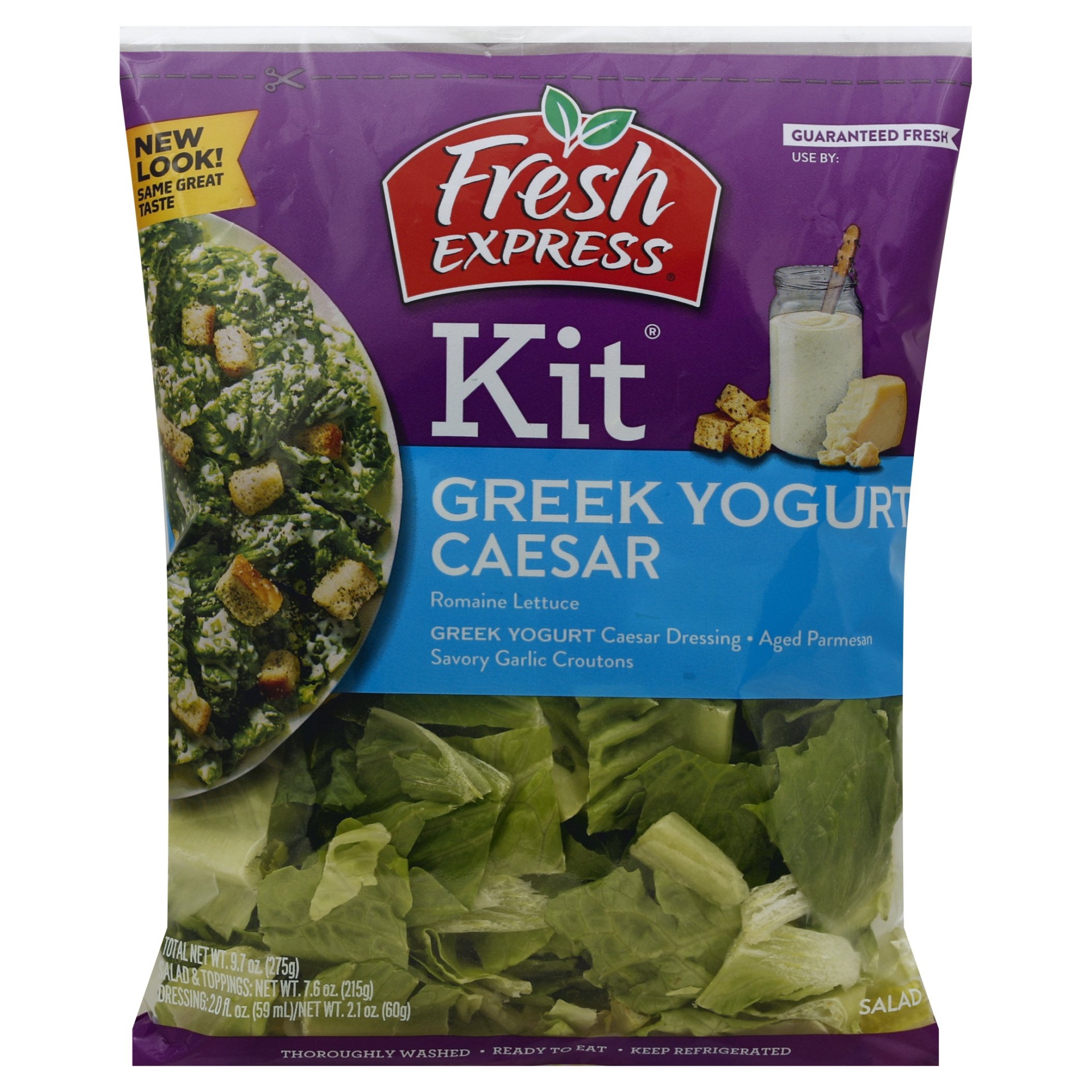 slide 1 of 2, Fresh Express Greek Yogurt Salad Kit, 9.7 oz