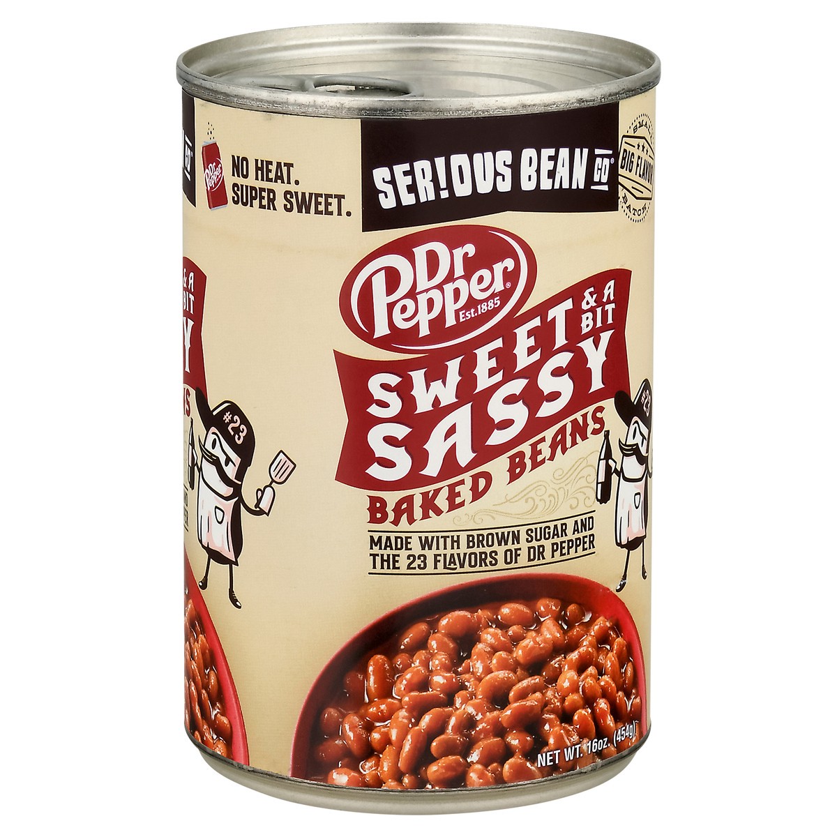 slide 5 of 9, Serious Bean Co Dr Pepper Sweet and a Bit Sassy Baked Beans 16 oz, 16 oz