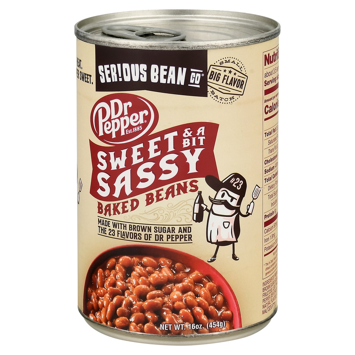 slide 7 of 9, Serious Bean Co Dr Pepper Sweet and a Bit Sassy Baked Beans 16 oz, 16 oz