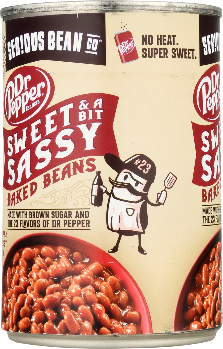 slide 2 of 9, Serious Bean Co Dr Pepper Sweet and a Bit Sassy Baked Beans 16 oz, 16 oz