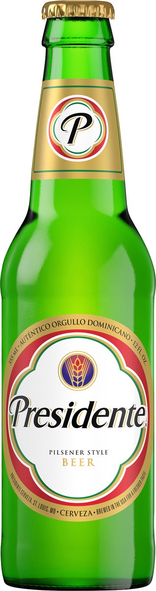 slide 4 of 7, Presidente Beer, 12 fl oz