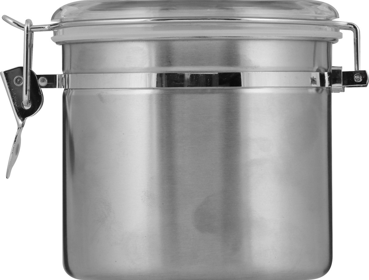 slide 4 of 10, Anchor 38 Ounce Stainless Steel Canister 1 ea, 1 ea