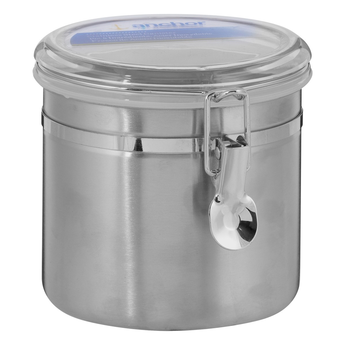 slide 6 of 10, Anchor 38 Ounce Stainless Steel Canister 1 ea, 1 ea