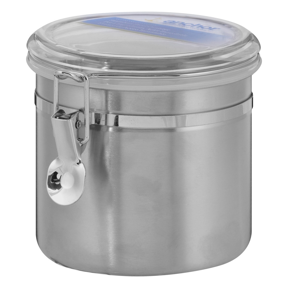 slide 7 of 10, Anchor 38 Ounce Stainless Steel Canister 1 ea, 1 ea