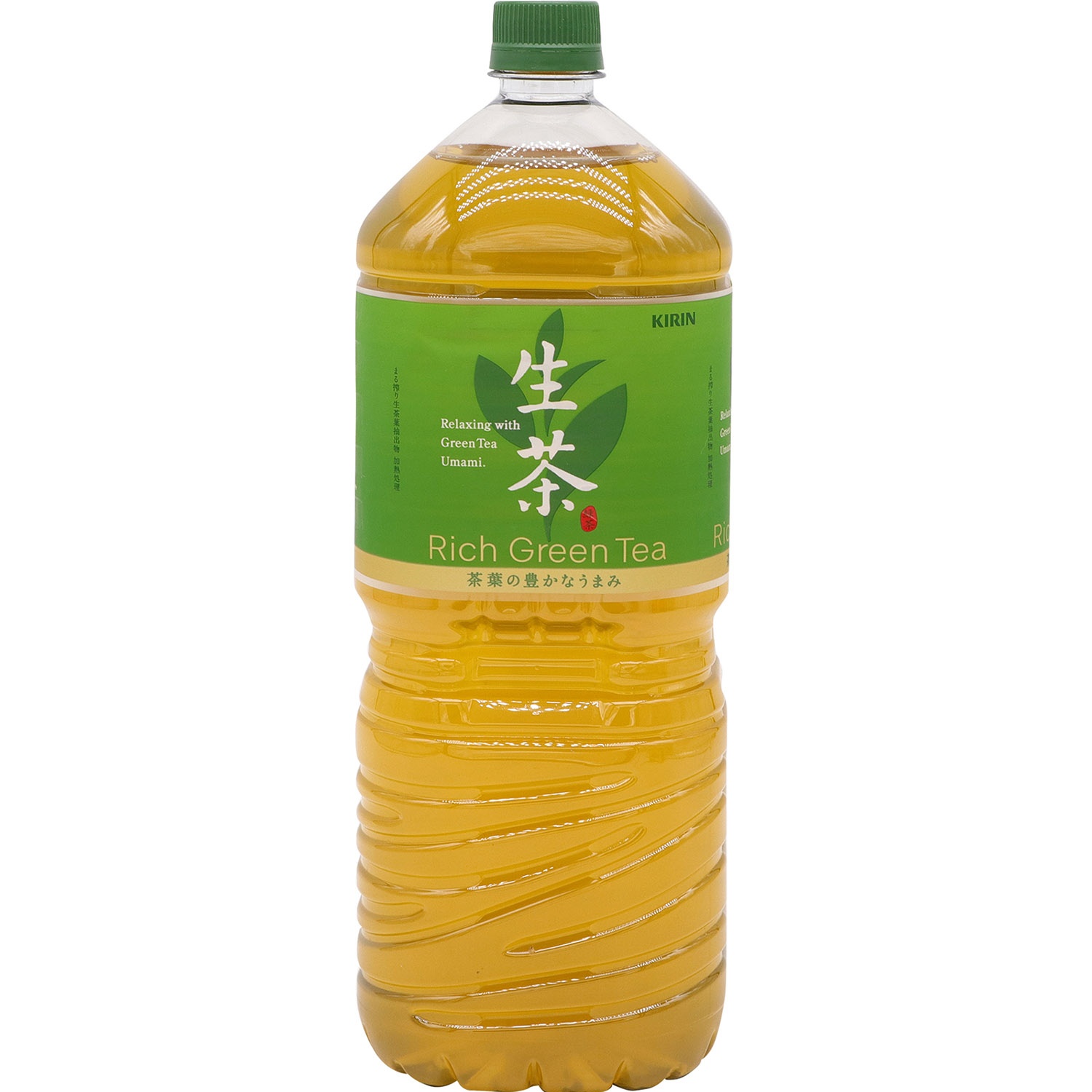 slide 1 of 1, Kirin Rich Green Tea 2L, 63.4 fl oz