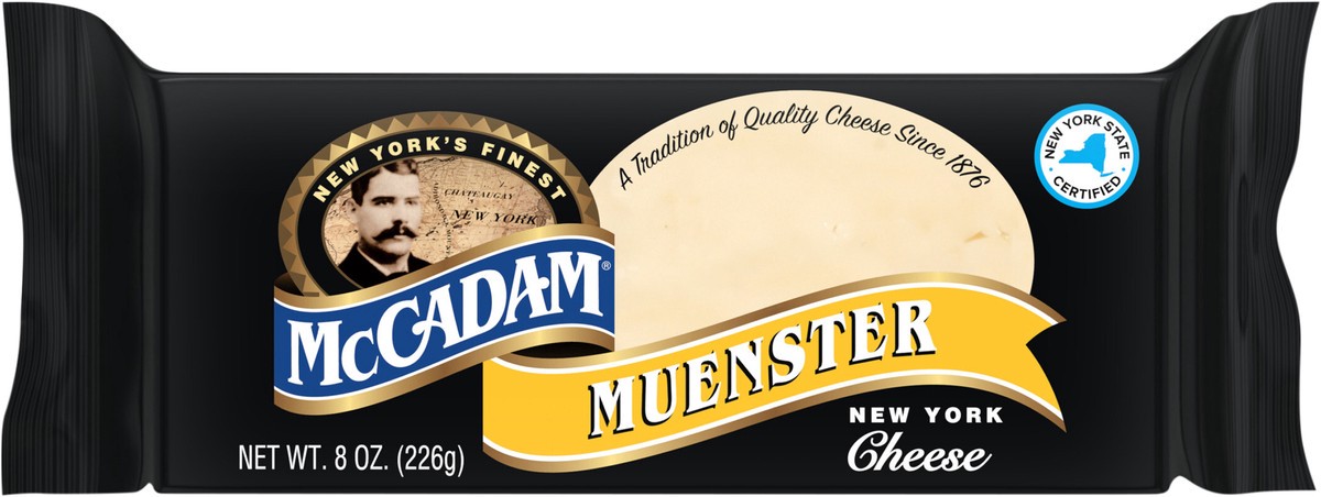 slide 4 of 14, 12/8Oz Muenster Bar, 8 oz
